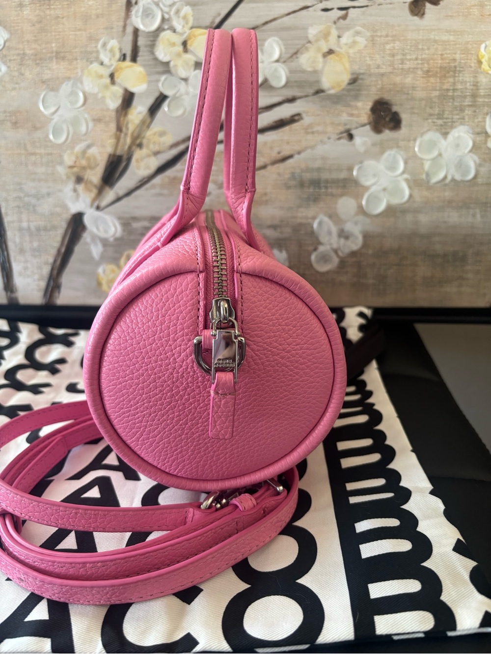 Marc Jacobs Pink The Duffle Mini Leather Satchel - Picture 5 of 14